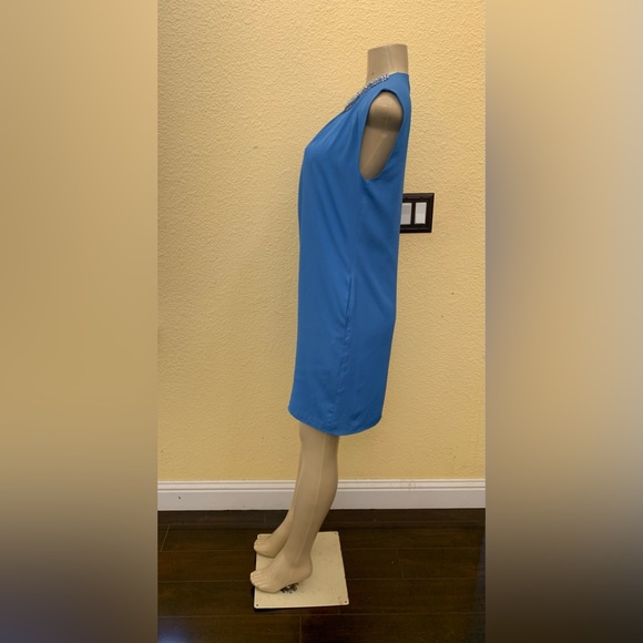 3.1 Phillip Lim For Target 🎯 Size Small Blue Sleeveless Above Knee Shift Dress - Picture 6 of 9
